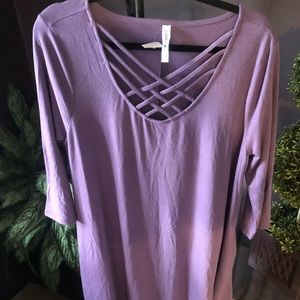 Zenana Premium Purple Dress